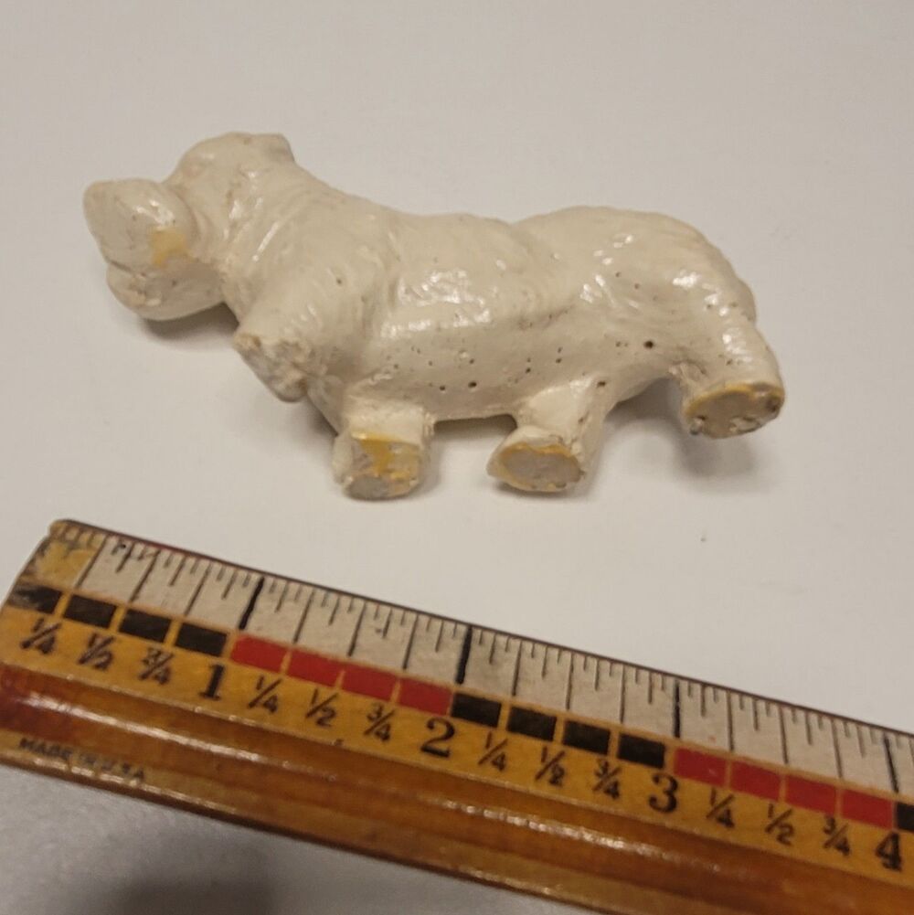 VINTAGE Scottie Dog LOT 10 Piece - Scottish Terrier - Celluloid Wood Syroco - Picture 12 of 15